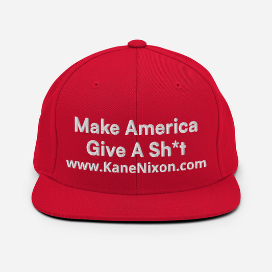 Make America Give A Sh*t Snapback Hat