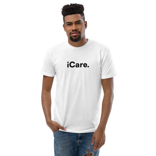 Men's iCare. Short Sleeve T-shirt - White