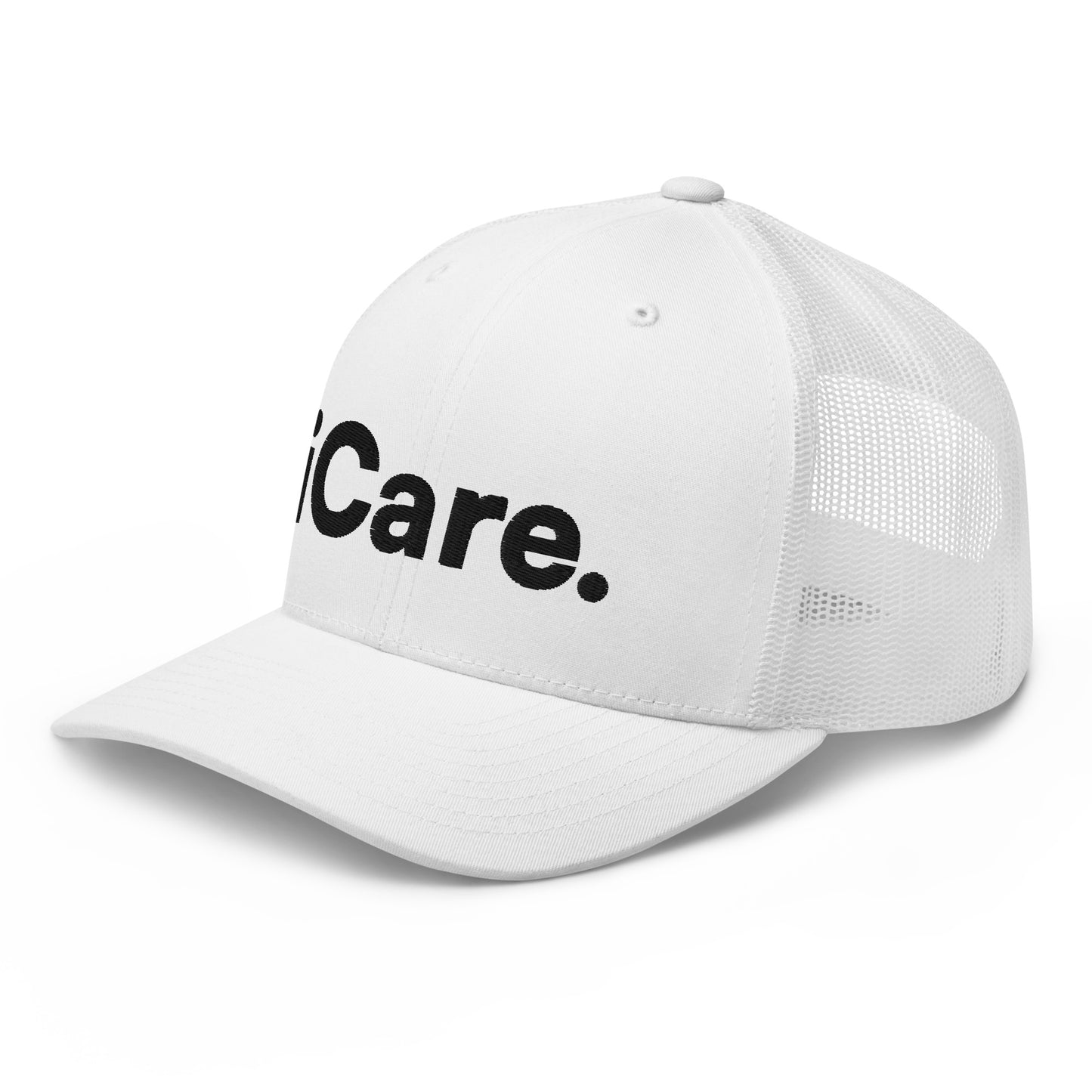iCare. Trucker Cap - White