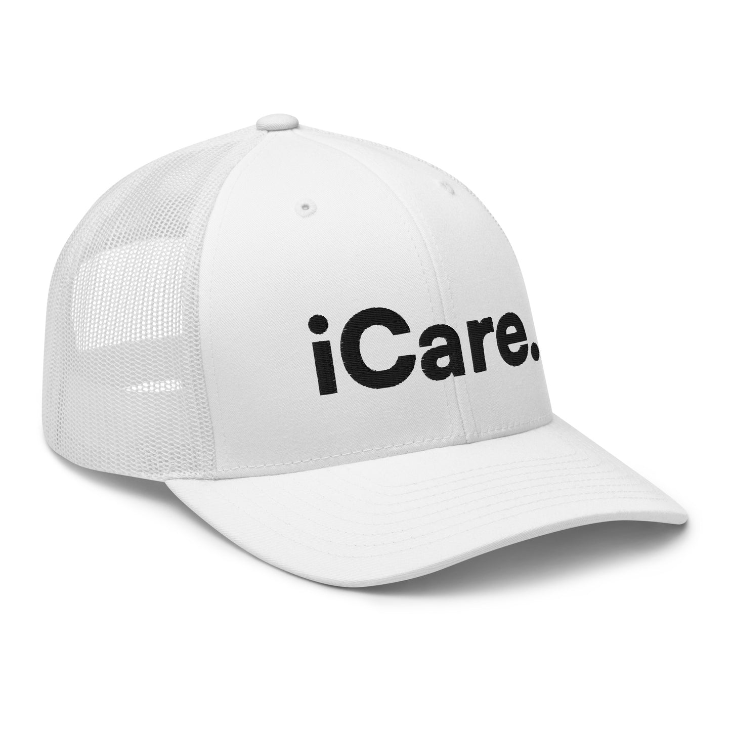 iCare. Trucker Cap - White