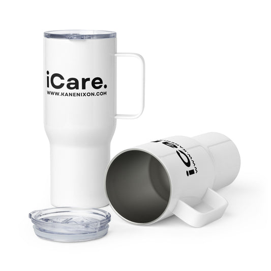 iCare. Travel Mug - White