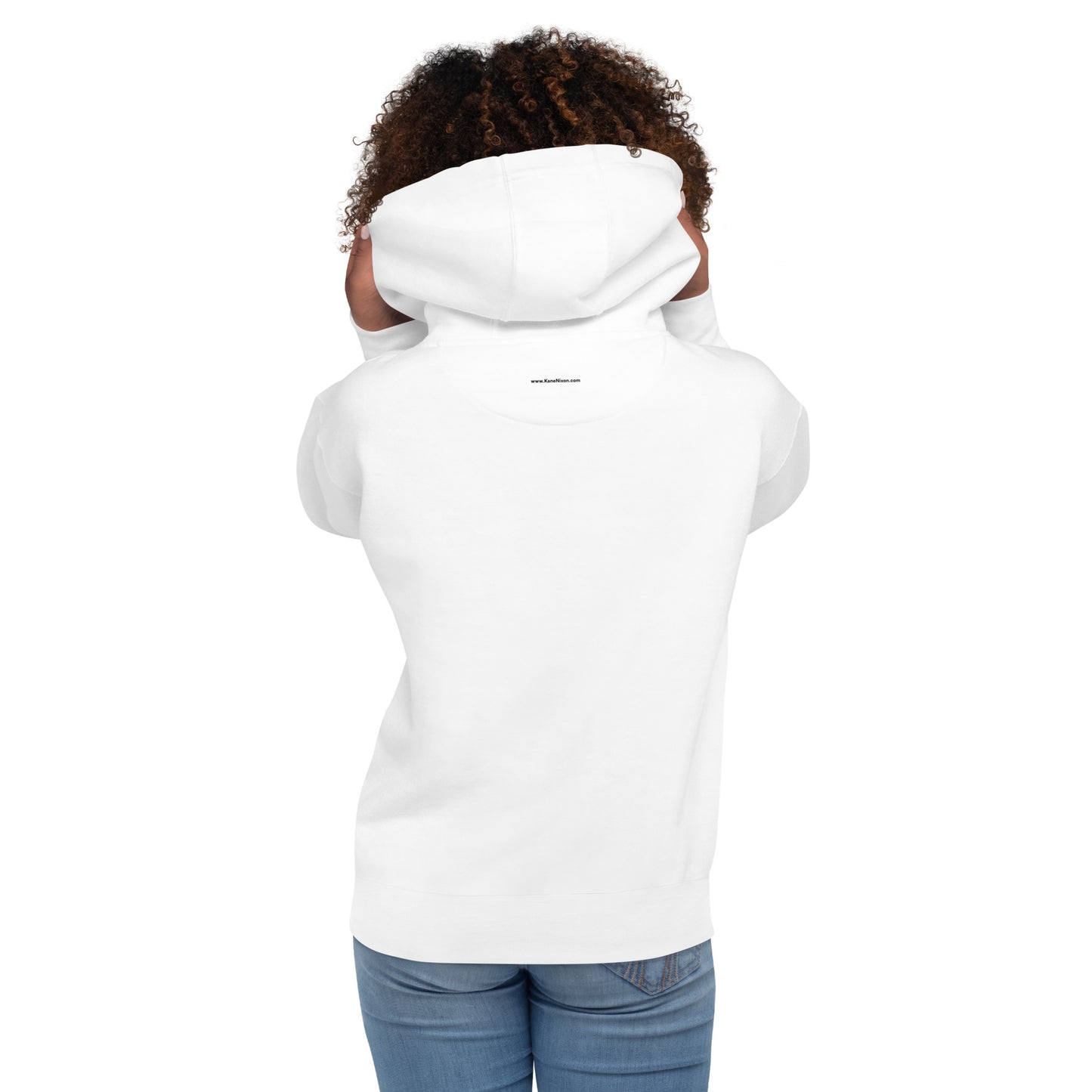 Unisex Premium iCare. Hoodie - White