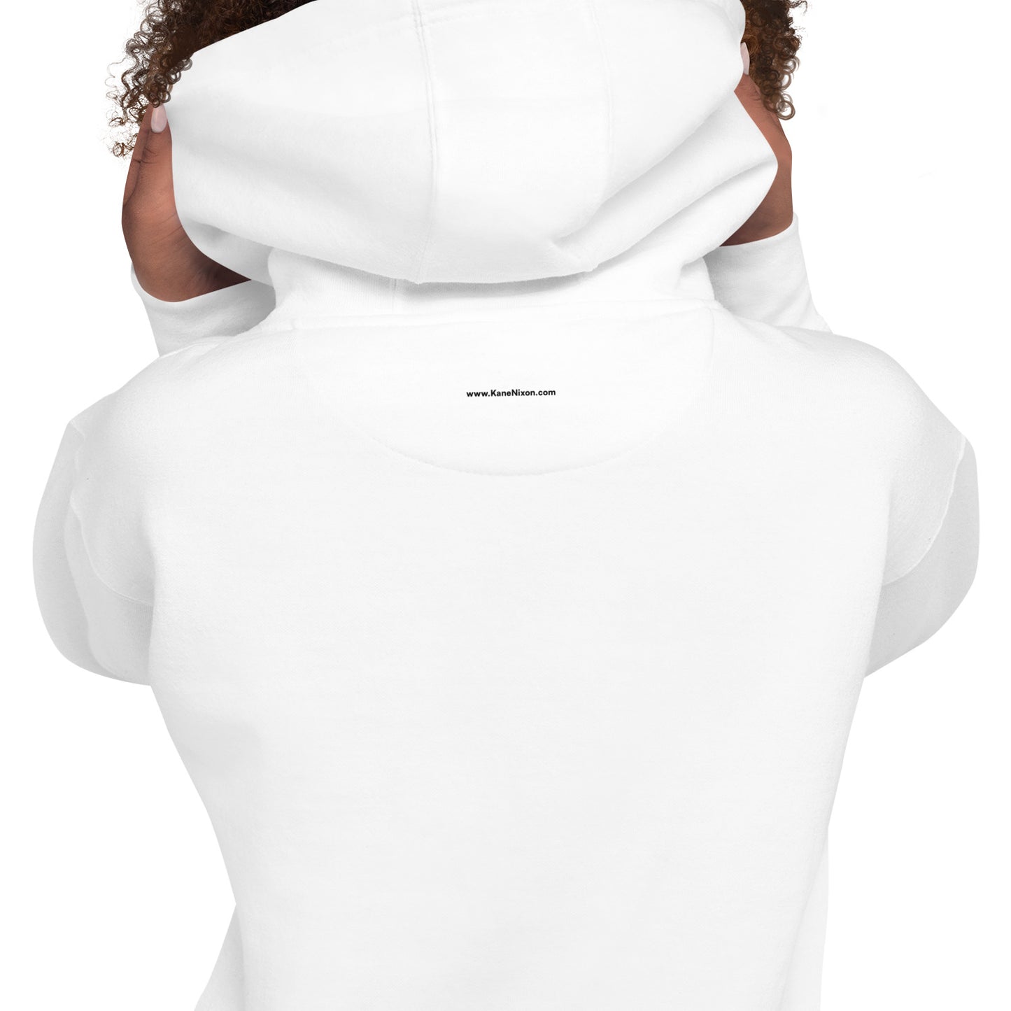 Unisex Premium iCare. Hoodie - White