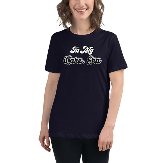 In My iCare. Era Women's Relaxed T-Shirt - Black