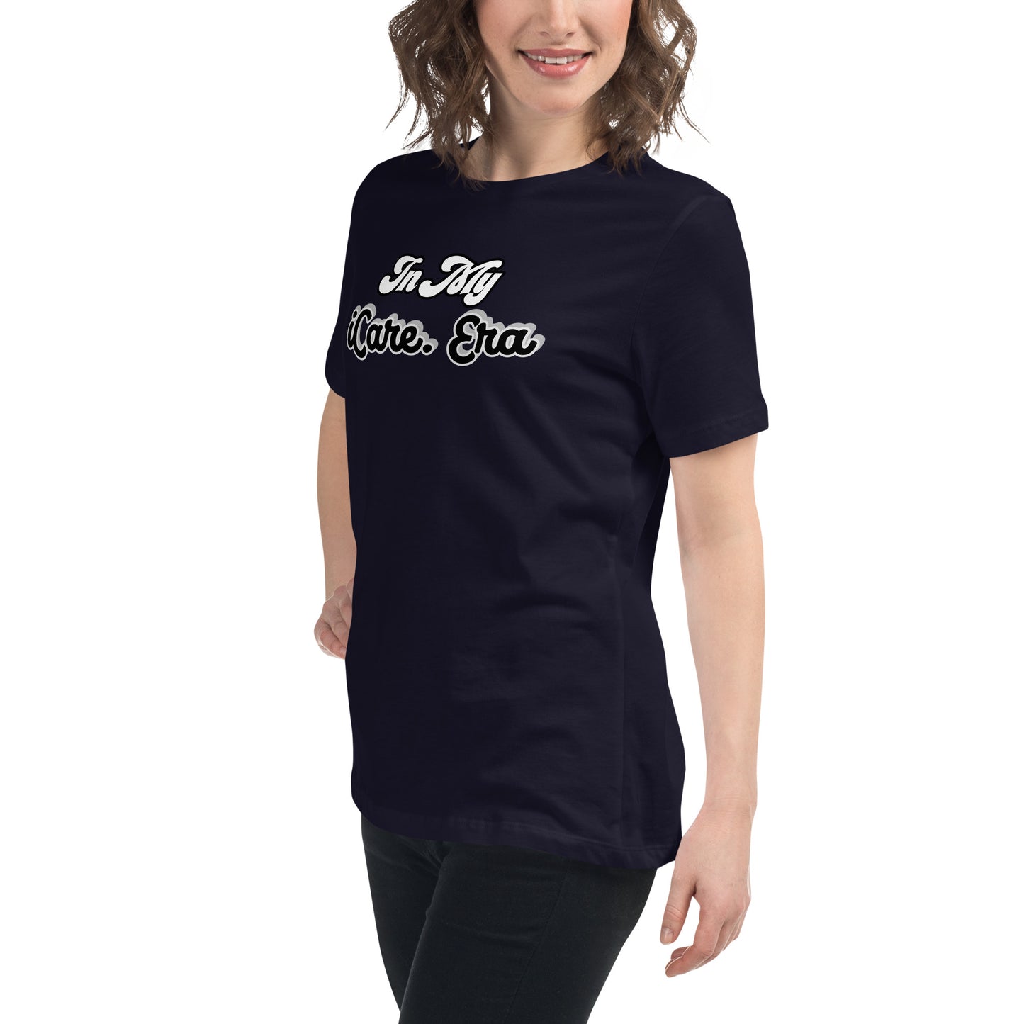 In My iCare. Era Women's Relaxed T-Shirt - Black