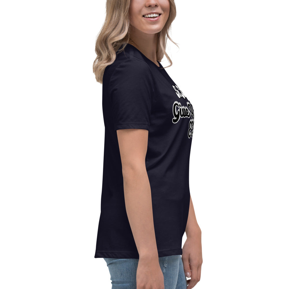 In My Give A Sh*t ERA Women's Relaxed T-Shirt - Black
