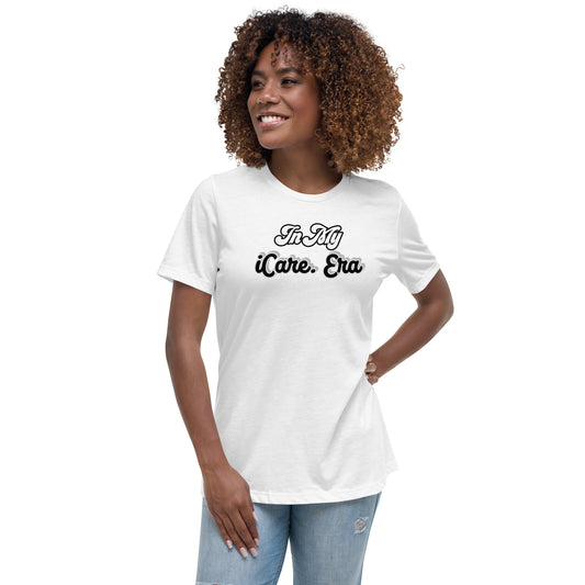 In My iCare. Era Women's Relaxed T-Shirt - White