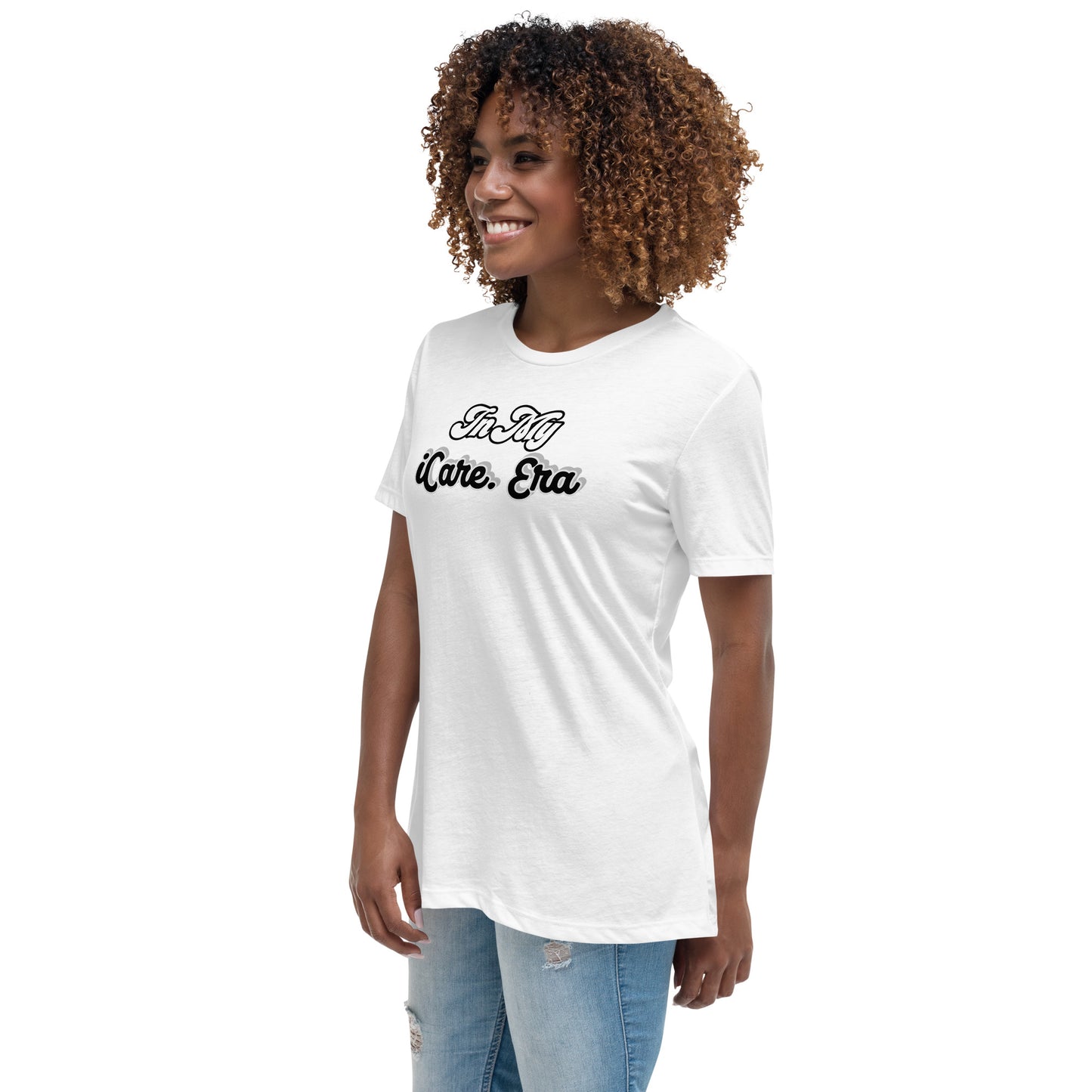 In My iCare. Era Women's Relaxed T-Shirt - White