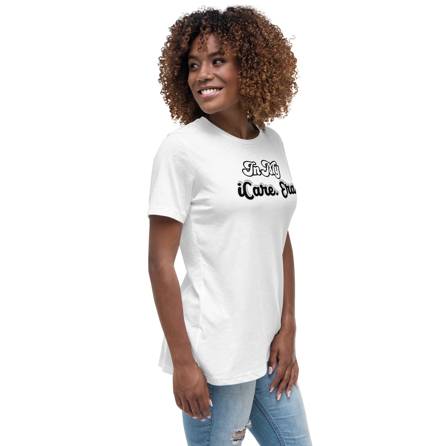In My iCare. Era Women's Relaxed T-Shirt - White