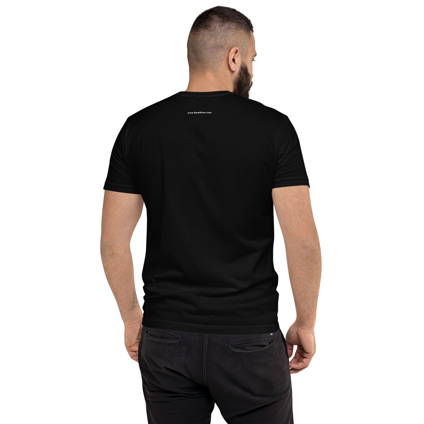 Men's iCare. Short Sleeve T-shirt - Black