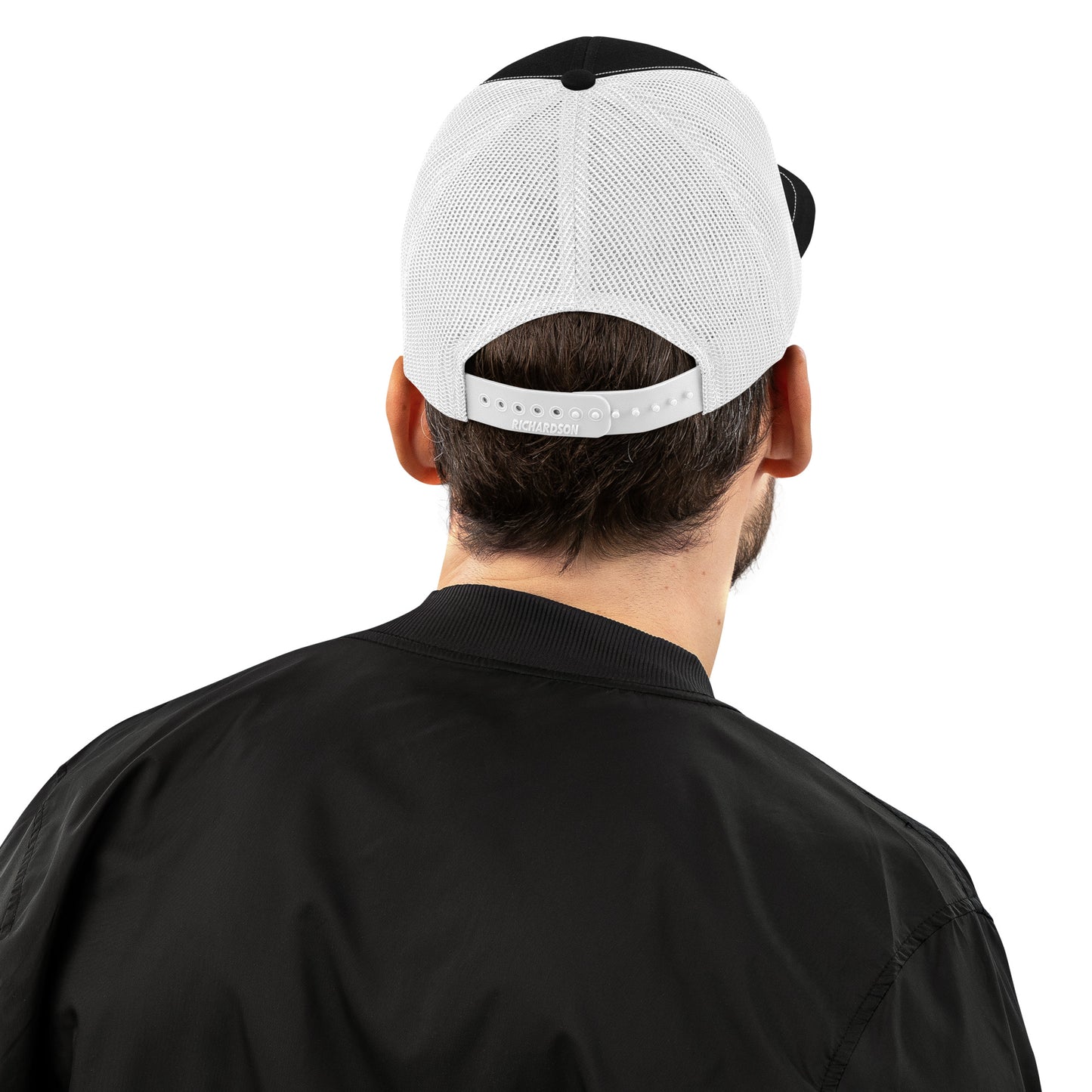 iCare. Trucker Cap - White & Black