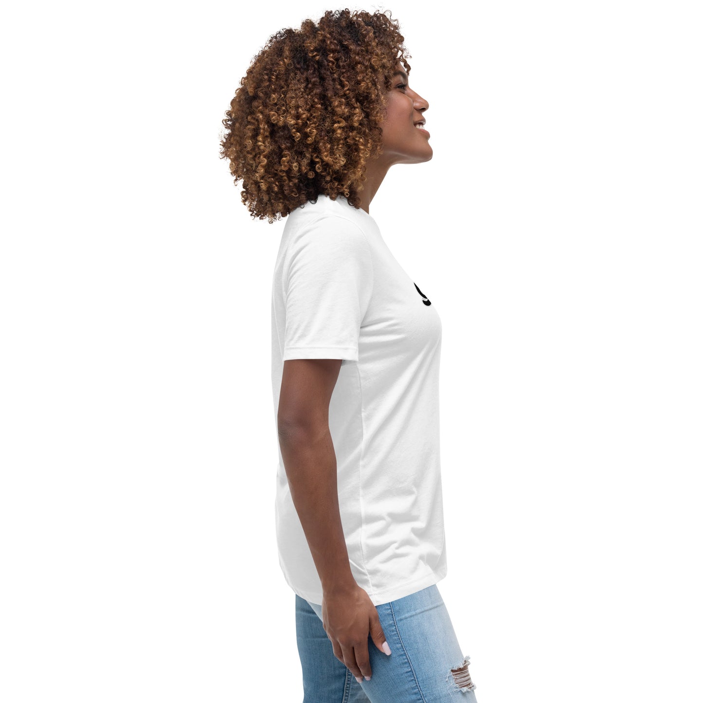 In My Give A Sh*t ERA Women's Relaxed T-Shirt - White